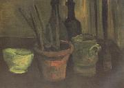 Vincent Van Gogh Still Life with Paintbrushes in a Pot (nn04) oil painting picture wholesale